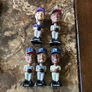 baseball bobblehead lot FOTOBALL 2002